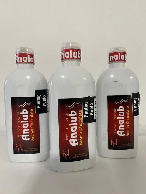 Lubricante anal aroma a chocolate