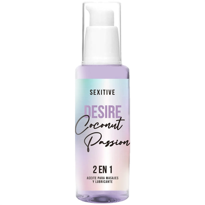 Aceite y lubricante desire coconut 2 en 1