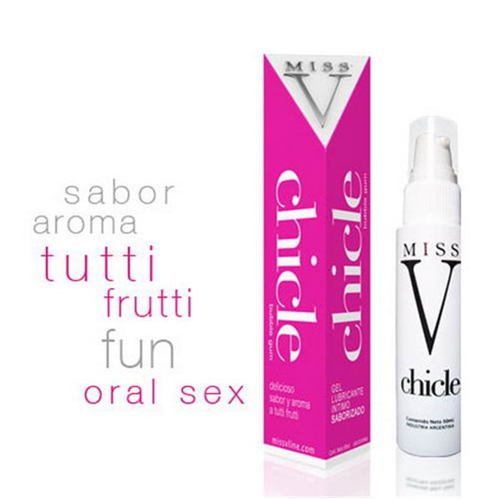 Gel para sexo oral sabor chicle 50 ml