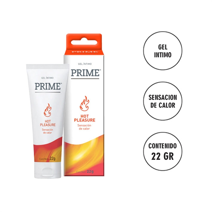 Gel intimo prime efecto calor 22g