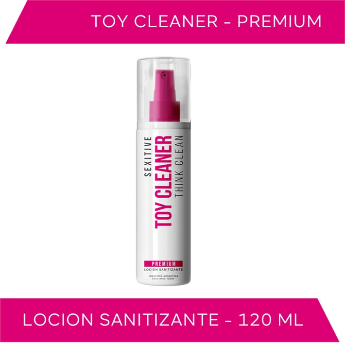 Locion sanitizante para juguetes intimos premium