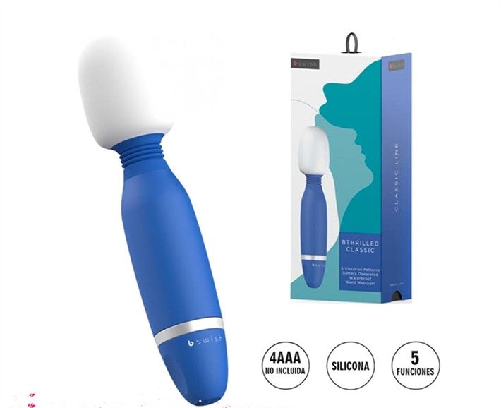 Masajeador vibrador micrófono