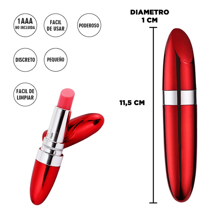 Tucana Roja : Bala Vibradora Labial