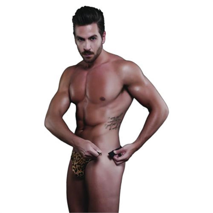 Sunga licra desmontable con abrojo