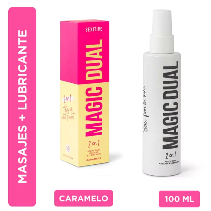 Magic Dual - Aceite & Lubricantes. Aroma a Caramelo